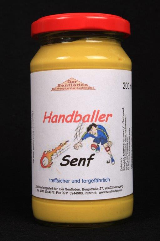 Handballer Senf
