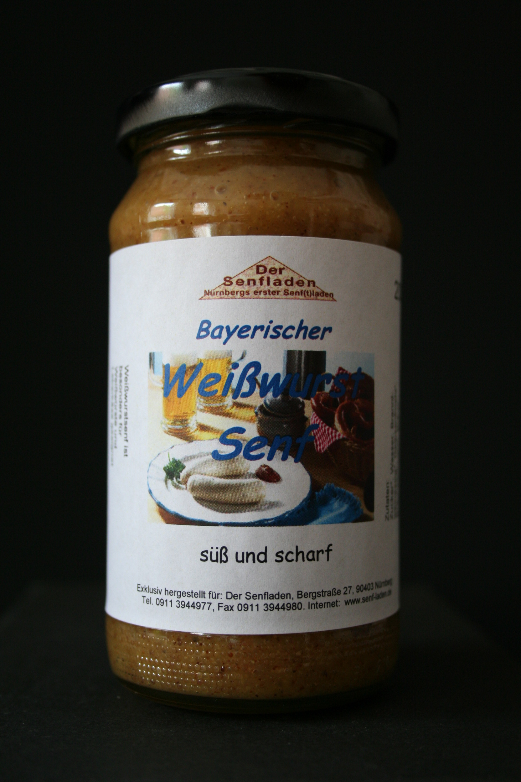 Bayerischer Weißwurst Senf